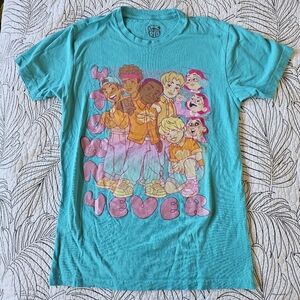 VGUC Disney Pixar Turning Red 4 Town Glittery T-shirt Medium Cotton